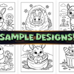 Bold and Easy Cozy Animal Coloring Book