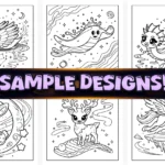 Bold Easy Magical Creatures Coloring Pages