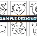 Bold Easy Medical Girly Coloring Pages