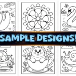Bold Easy Relaxation Coloring Pages