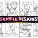 Easter Eggs Coloring Pages