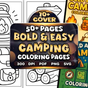 Camping Coloring Pages