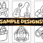 Camping Coloring Pages