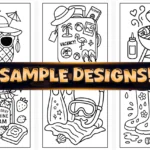 Cozy Summer Coloring Pages