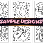 40+ Bold Easy Stoner Girl Coloring Pages