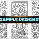 50+ Bold Easy Trippy Groovy Coloring Pages