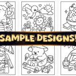 40+ Easy Comfy Summer Coloring Pages