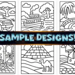 70+ Bold Easy Travel Coloring Pages