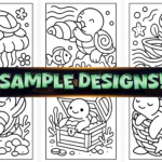 40+ Bold Easy Sea Turtle Coloring Pages