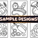 60+ Bold Easy Beauty Stuff Coloring Pages