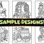Gardening Coloring Pages