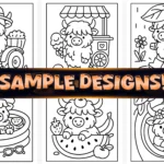 50+ Bold Easy Highland Cow Coloring Pages