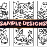 60+ Cozy Girl Summer Vibes Coloring Pages