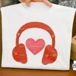 Faux Crochet Headphones PNG