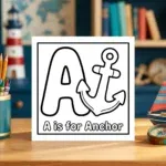 A is for Anchor Alphabet Activity