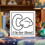 C is for Cloud Alphabet Activity Page