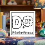 D is for Dream Bedtime Wind-Down Worksheet