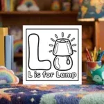 L is for Lamp Bedtime Routine Sheet