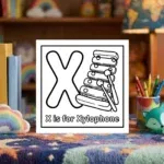 X is for Xylophone Quiet Play Bedtime Page